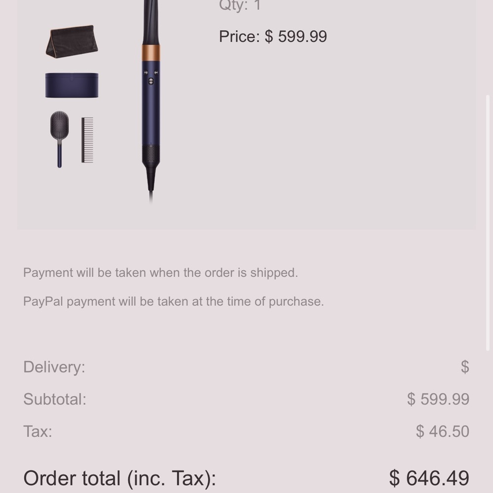 Dyson Air Wrap Set